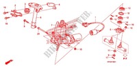 ARBRE DE DIRECTION (EPS) pour Honda FOURTRAX 420 RANCHER 4X4 Electric Shift CAMO de 2010