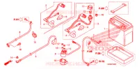 BATTERIE pour Honda FOURTRAX 420 RANCHER 4X4 Electric Shift de 2010