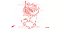 CYLINDRE pour Honda FOURTRAX 420 RANCHER 4X4 Electric Shift de 2010