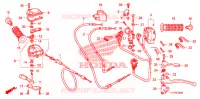 LEVIER DE GUIDON   CABLE   COMMODO pour Honda FOURTRAX 420 RANCHER 4X4 Electric Shift de 2010