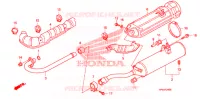 SILENCIEUX D'ECHAPPEMENT pour Honda FOURTRAX 420 RANCHER 4X4 Electric Shift de 2010