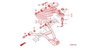 TRIANGLES AVANT (2WD) pour Honda FOURTRAX 420 RANCHER 2X4 Electric Shift de 2010