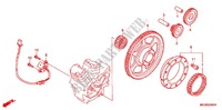 ROUE LIBRE DE DEMARREUR pour Honda SHADOW VT 750 ABS TWO TONE de 2010
