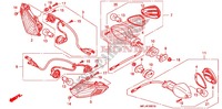 CLIGNOTANT (2) pour Honda CBR 1000 RR BLACK de 2011