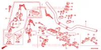GUIDON   TE DE FOURCHE pour Honda NXR 150 BROS ARRANQUE ELÉTRICO de 2011
