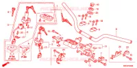 GUIDON   TE DE FOURCHE pour Honda NXR 150 BROS ARRANQUE ELÉTRICO de 2011