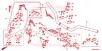 GUIDON   TE DE FOURCHE pour Honda NXR 150 BROS KICK START de 2011