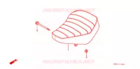 SELLE pour Honda MONKEY 50 de 2011