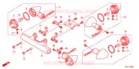 CLIGNOTANT (VT750CA/CS/C2B) pour Honda SHADOW VT 750 ABS TWO TONE de 2013