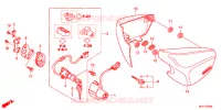 COUVERCLES LATERAUX (VT750CA/CS/C2B) pour Honda SHADOW VT 750 ABS TWO TONE de 2013