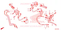LEVIER DE GUIDON   CABLE   COMMODO pour Honda CB 500 F ABS de 2015