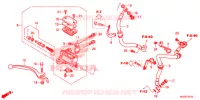 MAITRE CYLINDRE DE FREIN AVANT (ABS) pour Honda CB 500 F ABS de 2015