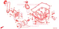 CARTER   POMPE   FILTRE A HUILE pour Honda CB 500 F ABS de 2015