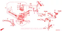 MAITRE CYLINDRE DE FREIN AVANT (ABS) pour Honda CB 500 F ABS de 2015