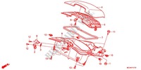 VIDE POCHE pour Honda GL 1800 GOLD WING de 2012