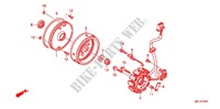 ALTERNATEUR (Z50J9,B,C,E) pour Honda MONKEY 50 de 2012