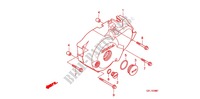 CARTER MOTEUR GAUCHE (Z50J9,B,C,E) pour Honda MONKEY 50 de 2012