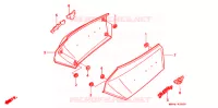 COUVERCLES LATERAUX pour Honda GL 1500 GOLD WING ASPENCADE de 1991