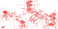 REPOSE PIED (GL1500SE,I) pour Honda GL 1500 GOLD WING ASPENCADE de 1991