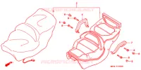SELLE pour Honda GL 1500 GOLD WING ASPENCADE de 1991