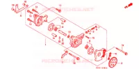 POMPE A HUILE pour Honda XR 250 Without speed warning light de 1998