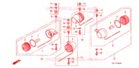 CLIGNOTANT pour Honda MONKEY 50 40TH de 2007