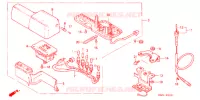 COMPTEUR (2) pour Honda CRM 250 With speed warning light de 1993