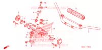 GUIDON   TE DE FOURCHE pour Honda CRF 250 X de 2004