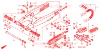 BRAS OSCILLANT pour Honda CRF 450 R de 2005