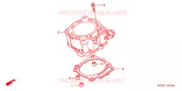 CYLINDRE pour Honda CRF 450 R de 2005