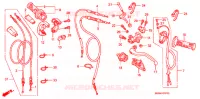 LEVIER DE GUIDON   CABLE   COMMODO (CRF450R'04 '08) pour Honda CRF 450 R de 2005