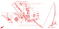 MAITRE CYLINDRE DE FREIN AVANT pour Honda CRF 450 R de 2005