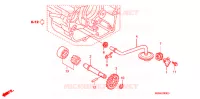 POMPE A HUILE pour Honda CRF 450 R de 2005