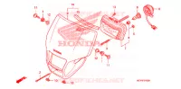 PHARE pour Honda CRF 450 X de 2005