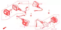 CLIGNOTANT pour Honda RUCKUS 50 BLACK de 2005