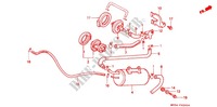 RESERVOIR DE RECYCLAGE DES GAZ (AC) pour Honda PACIFIC COAST 800 de 1996