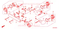 CLIGNOTANT pour Honda SHADOW VT 750 AERO Kumamoto factory de 2006