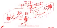 CLIGNOTANT pour Honda APE 100 DELUXE de 2003