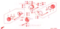 CLIGNOTANT pour Honda APE 50 de 2004