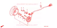 ALTERNATEUR pour Honda CRF 450 R de 2002