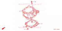 CYLINDRE pour Honda CRF 450 R de 2002