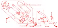 SILENCIEUX D'ECHAPPEMENT (CRF450R2) pour Honda CRF 450 R de 2002