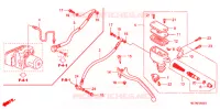 MAITRE CYLINDRE DE FREIN ARRIERE (FJS400A/D/FJS600A/D5 8) pour Honda SILVER WING 600 ABS de 2005