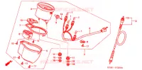 COMPTEUR pour Honda FTR 223 MODEL A de 2002