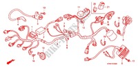 FAISCEAU DES FILS   BOBINE D'ALLUMAGE pour Honda FTR 223 MODEL STANDARD de 2004