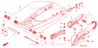 BRAS OSCILLANT pour Honda FTR 223 MODEL STANDARD de 2006