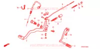 PEDALE pour Honda FTR 223 MODEL STANDARD de 2006