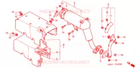 SILENCIEUX D'ECHAPPEMENT (TC50M/P/V) pour Honda 50 GYRO CANOPY DECK TYPE de 1993