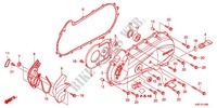 CARTER MOTEUR GAUCHE pour Honda ZOOMER 110 X de 2014