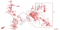 CORPS DE PAPILLON pour Honda ZOOMER 110 X de 2014